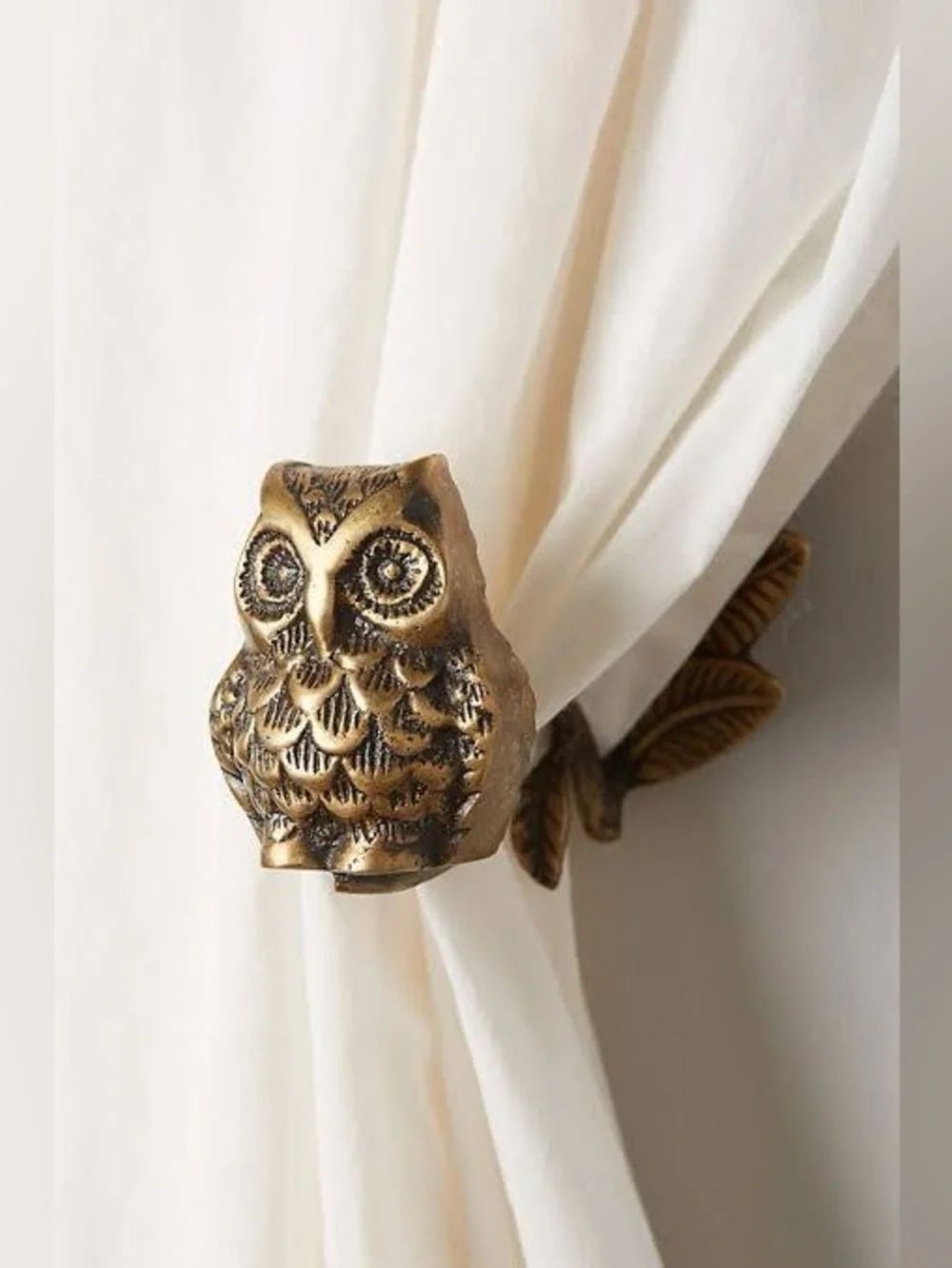 Anthropologie Wise Owl Tieback One Size